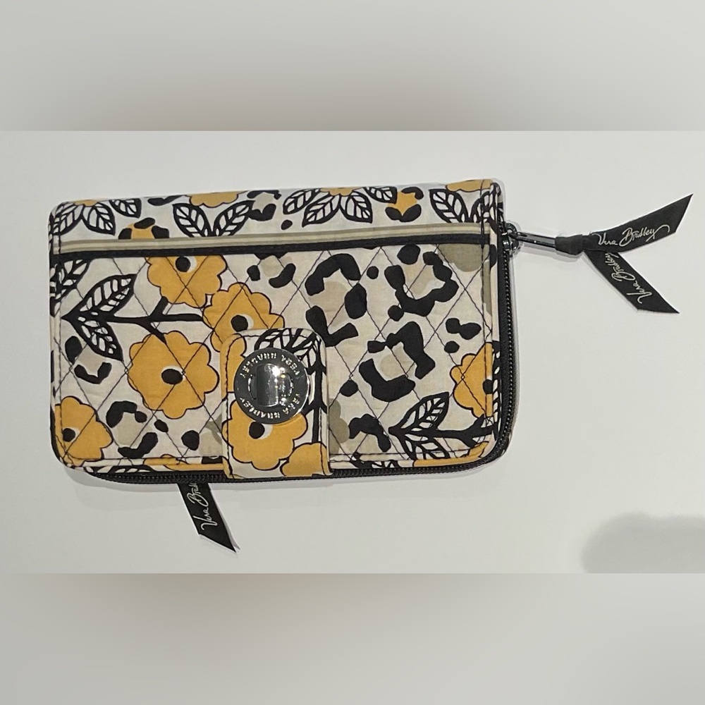 Vera Bradley Go Wild Quilted Turnkey Wallet - Picture 2 of 14